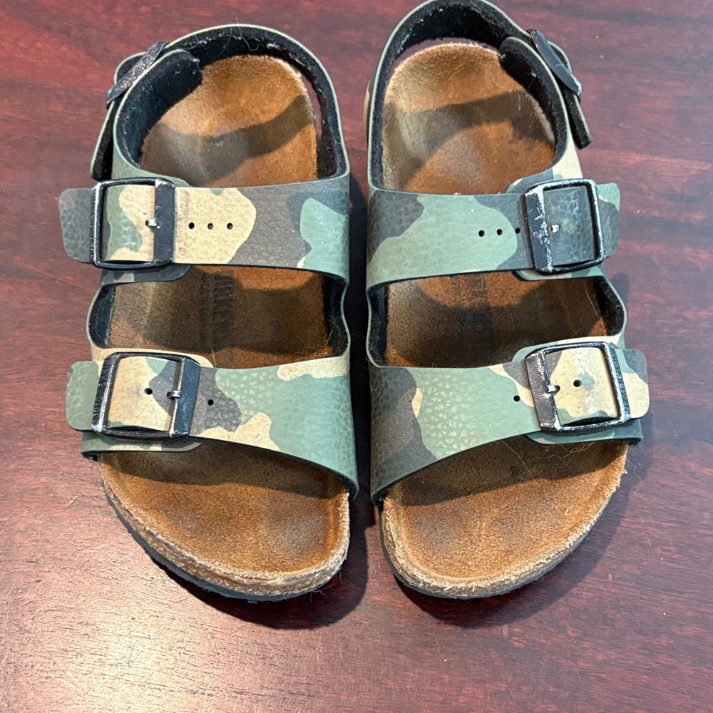 Birkenstock Kids Camouflage Sandals